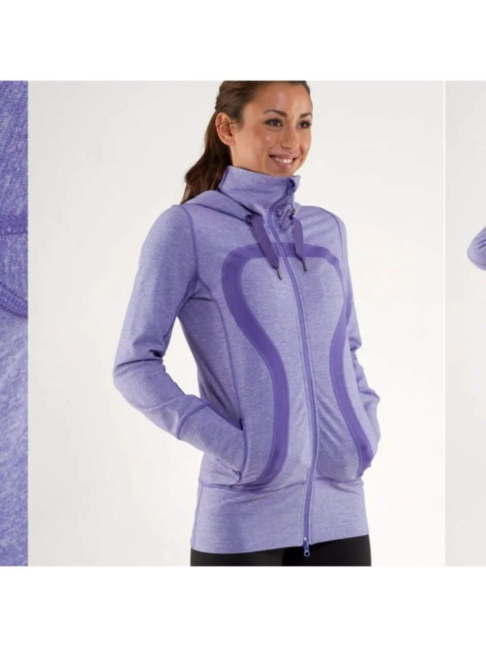 Lululemon Stride Jacket Heathered Violet